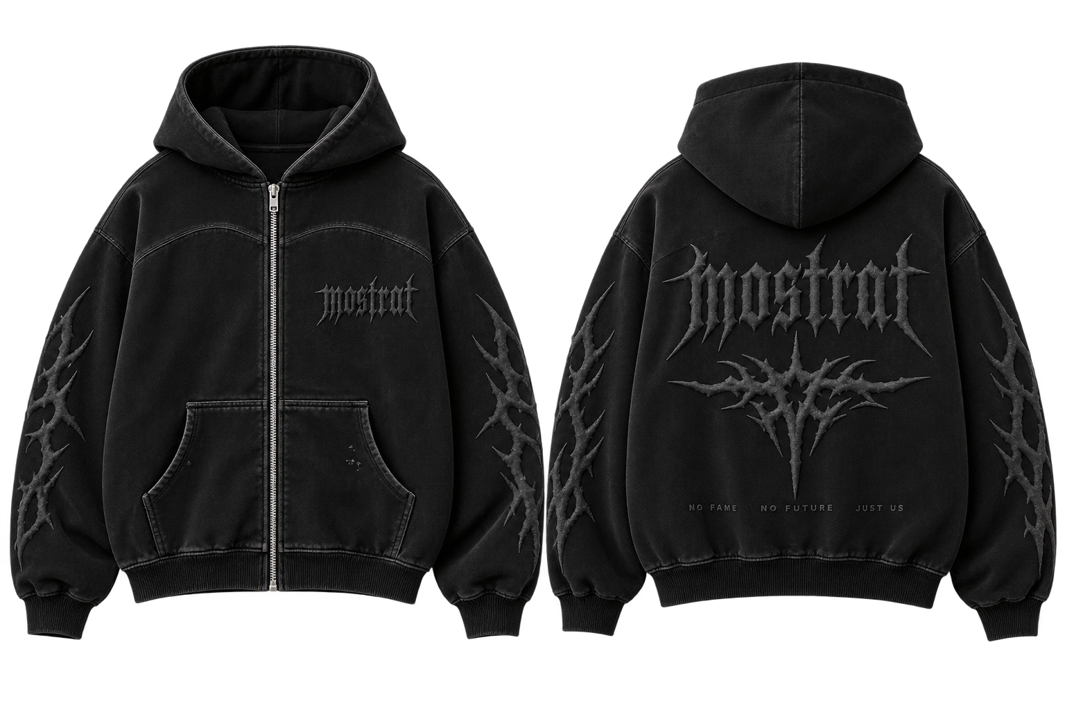 MOSTRAT ZIP-UP HOODIE